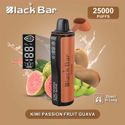 Black Bar 25000 KIWI PASSION FRUIT GUAVA