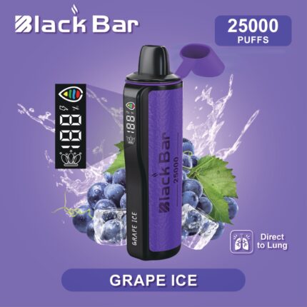 Black Bar 25000 Grape Ice