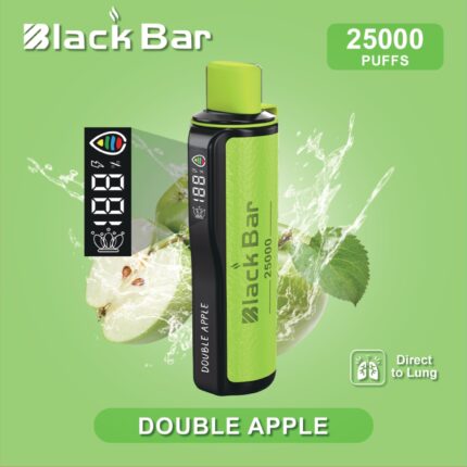 Black Bar 25000 Double Apple