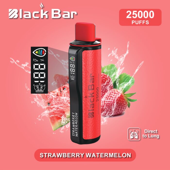 Black Bar 25000 STRAWBERRY WATERMELON
